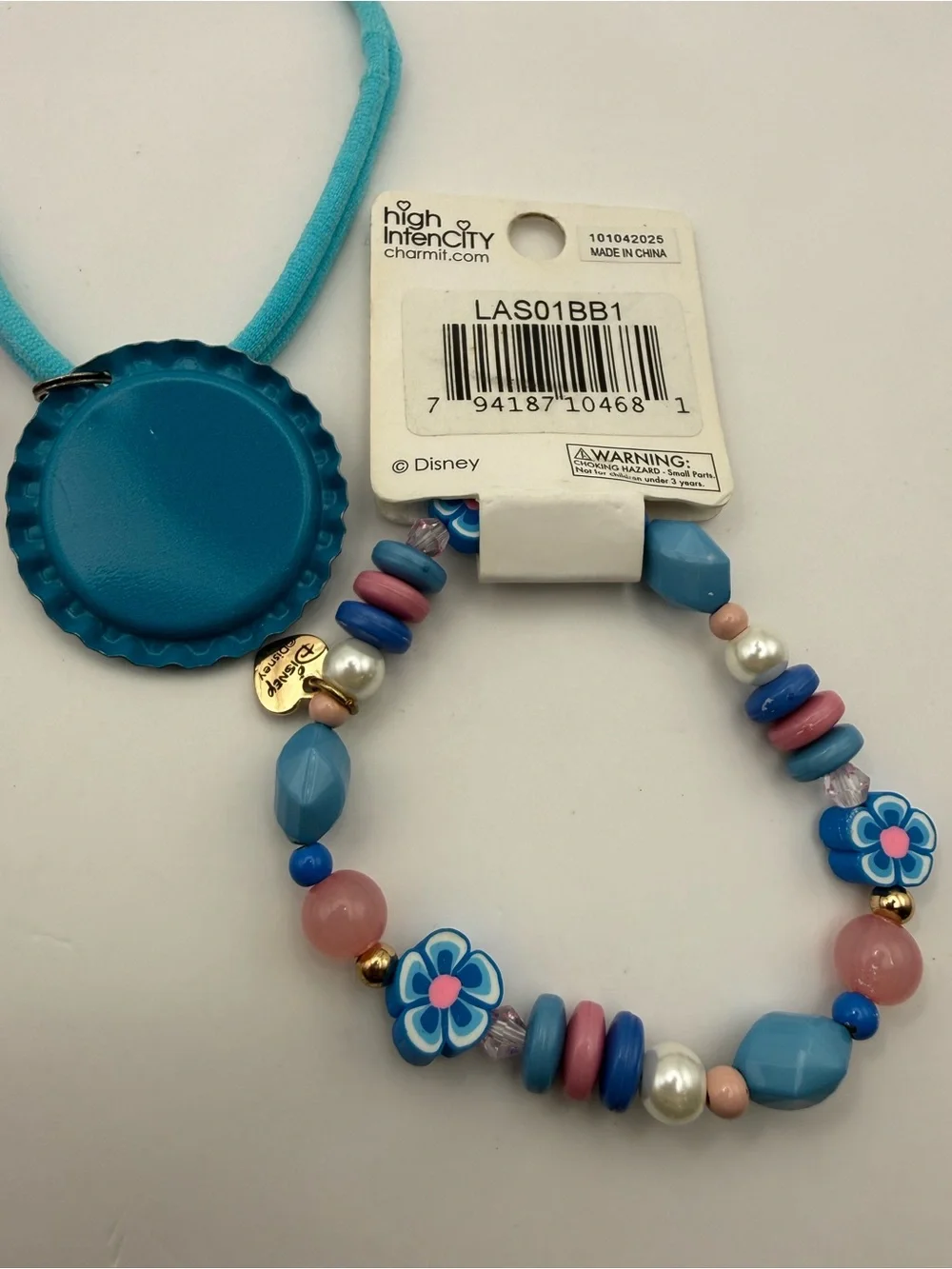 Kids Disney Frozen Bracelet Set Elsa & Anna Colorful Beads Lot of (3) Charm It!